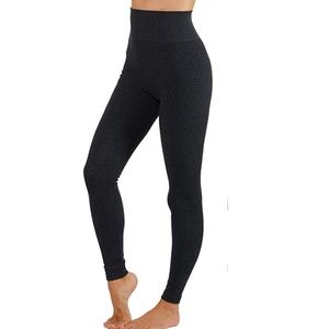 Cotton Blend leggings with elastic waistband Charc